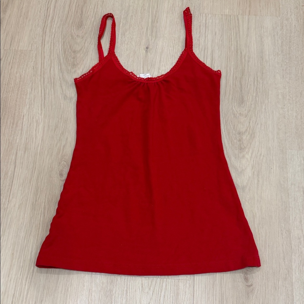 Y2K BKE Medium Red Women's Camisole Top